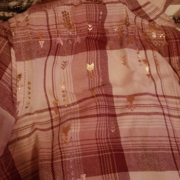 Plaid button up - Picture 2 of 3